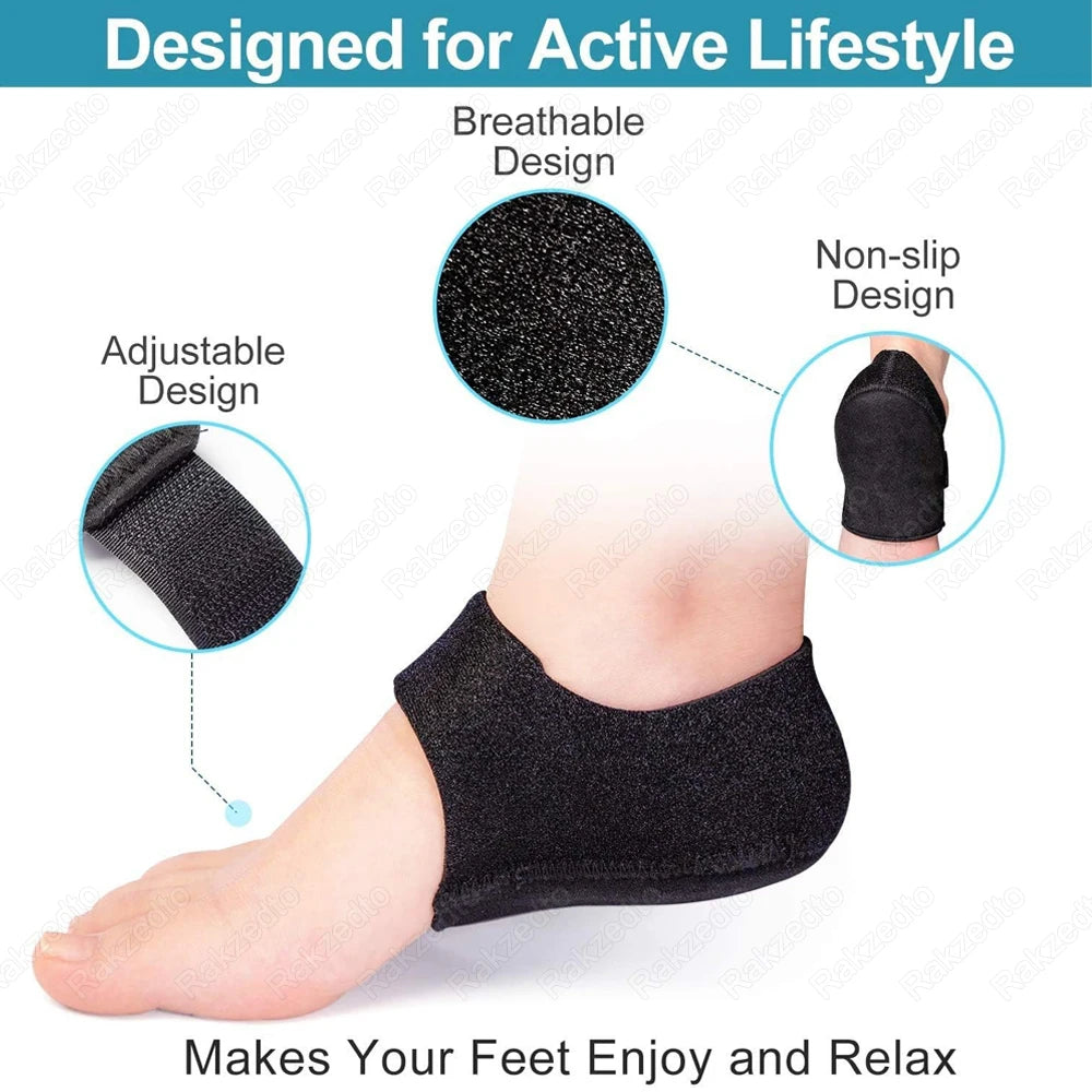 Addie’s AlignCurve™ | Heel-Relief™ Orthopedic Compression Sleeves (The Multi-Action Heel Shield)