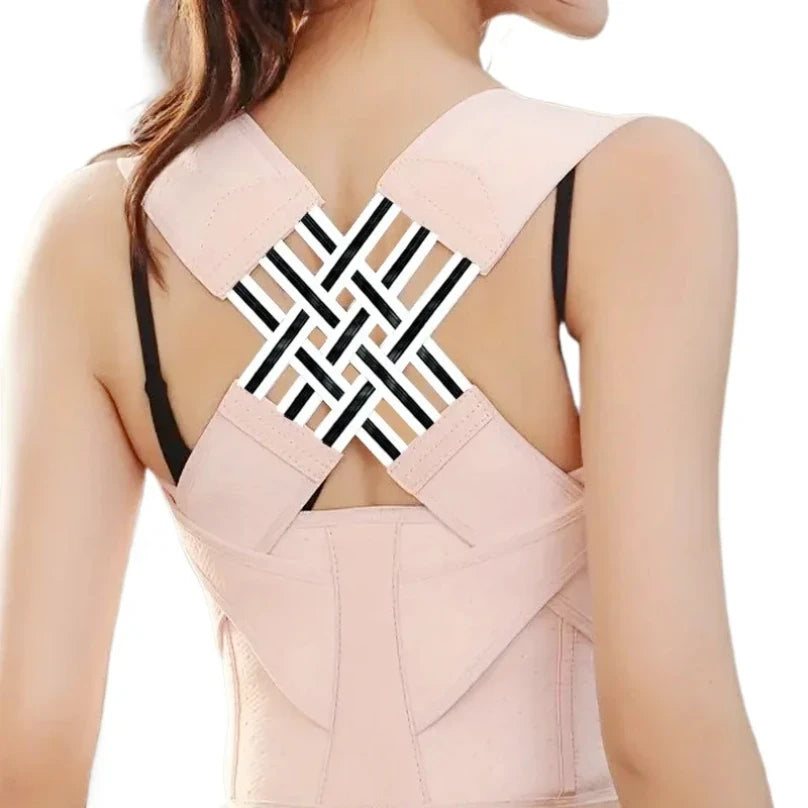 Addie’s AlignCurve™ | Lattice-Luxe™ Breathable Posture Bodice (The Aesthetic Back Sculptor)