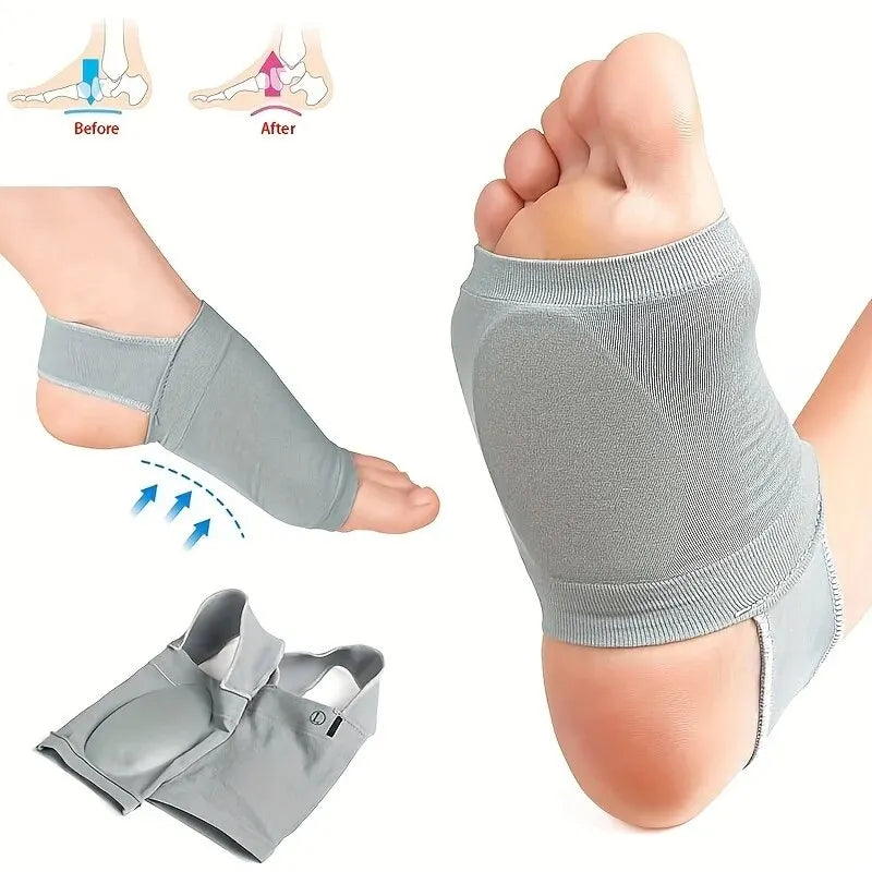 Addie’s AlignCurve™ | Heel-Relief™ Orthopedic Compression Sleeves
(The Multi-Action Heel Shield)