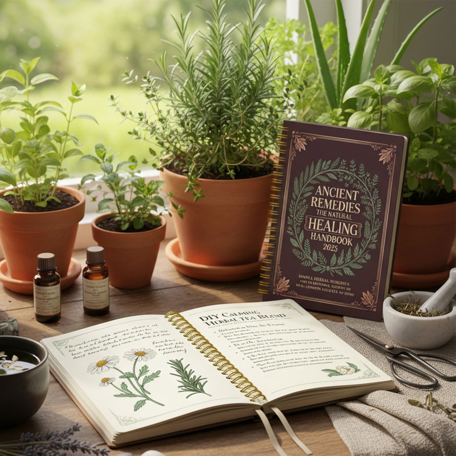 Addie’s AlignCurve™ | Ancient Remedies: The Natural Healing Handbook 2025 (The Interactive Guide)