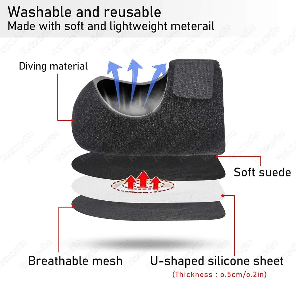 Addie’s AlignCurve™ | Heel-Relief™ Orthopedic Compression Sleeves (The Multi-Action Heel Shield)